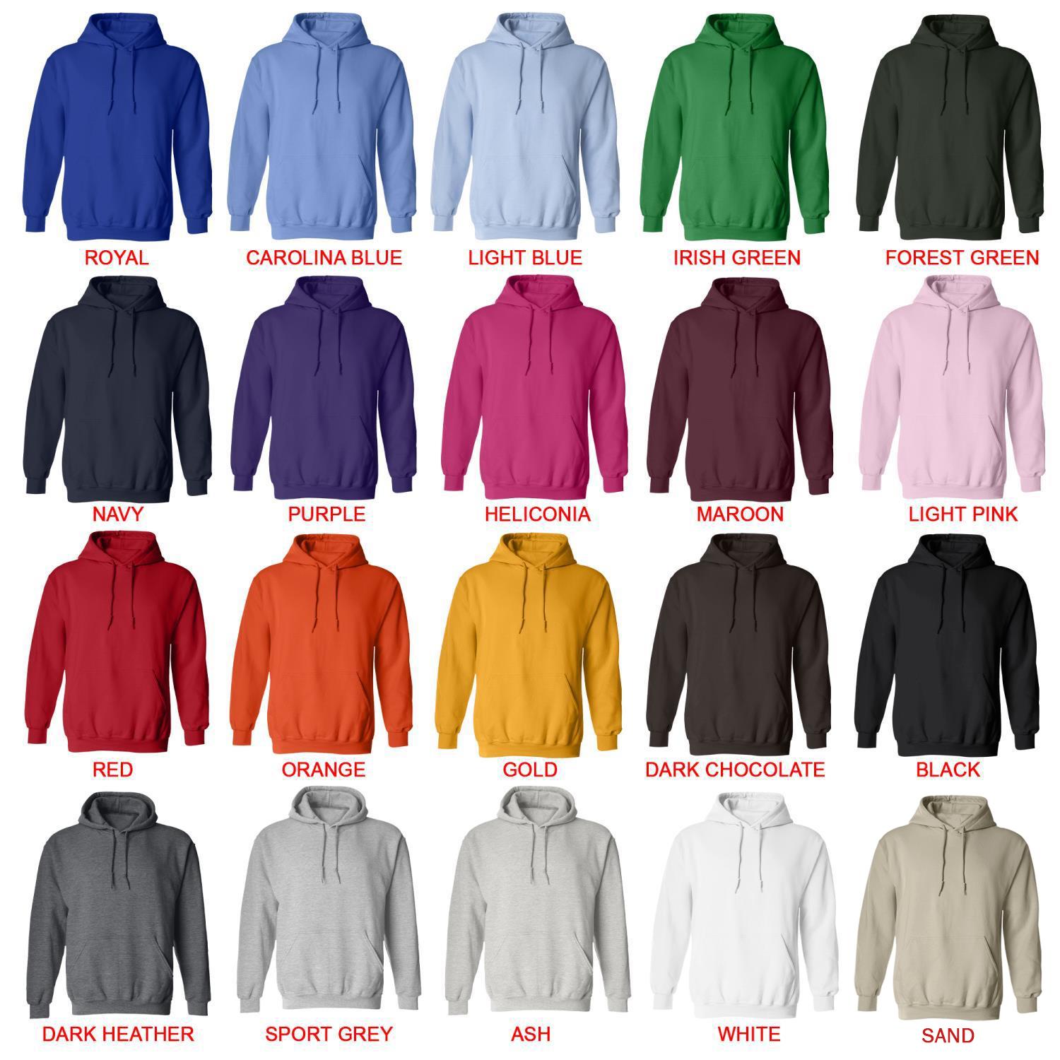hoodie color chart - Moonrise Store