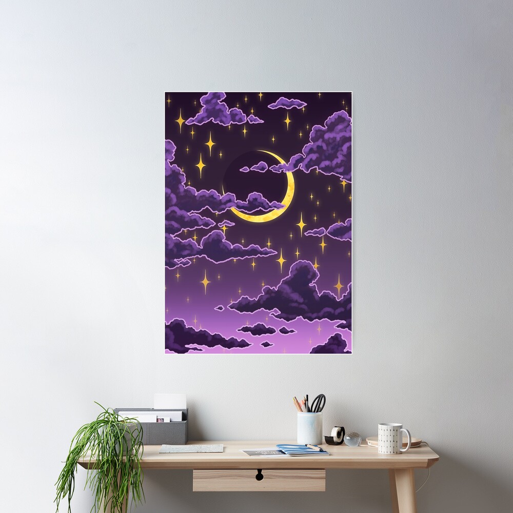 Moody Moonrise Poster - Image 2