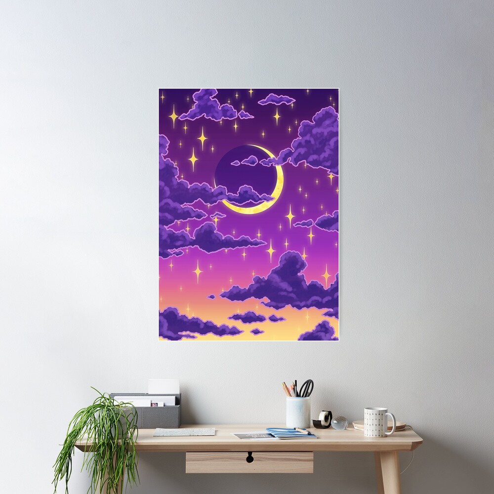 Balmy Moonrise Poster - Image 2