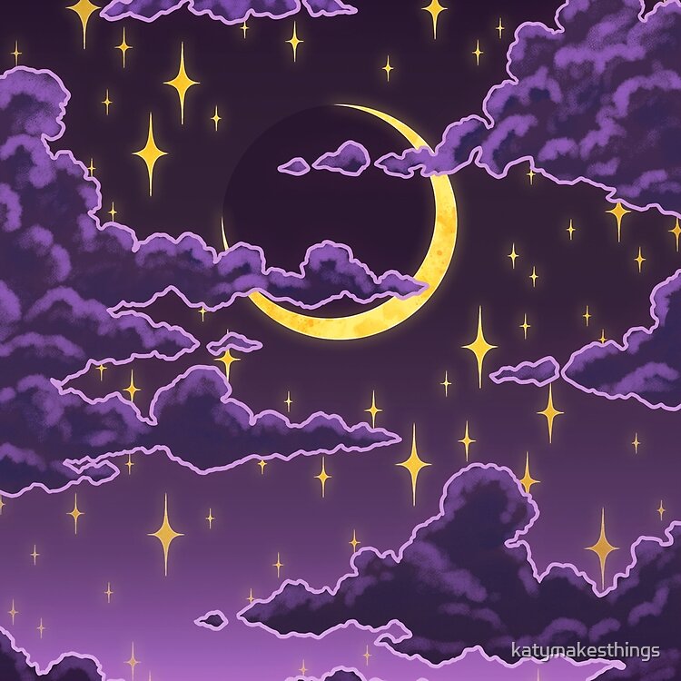 Moody Moonrise Tote Bag - Image 2