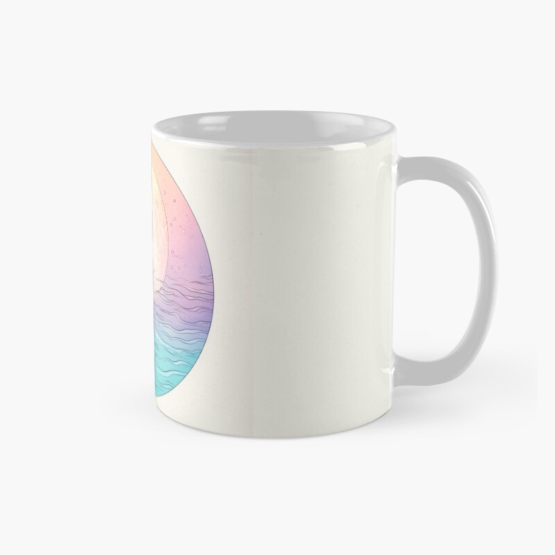 Moonrise Pastel Print Mug