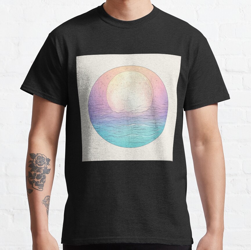 Moonrise Pastel Print T-Shirt - Image 6