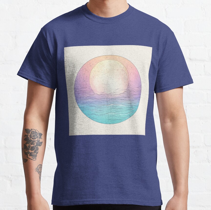 Moonrise Pastel Print T-Shirt - Image 4