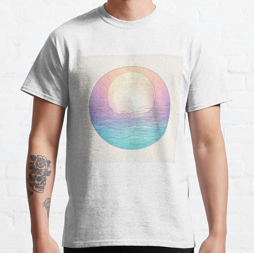 Moonrise Pastel Print T-Shirt