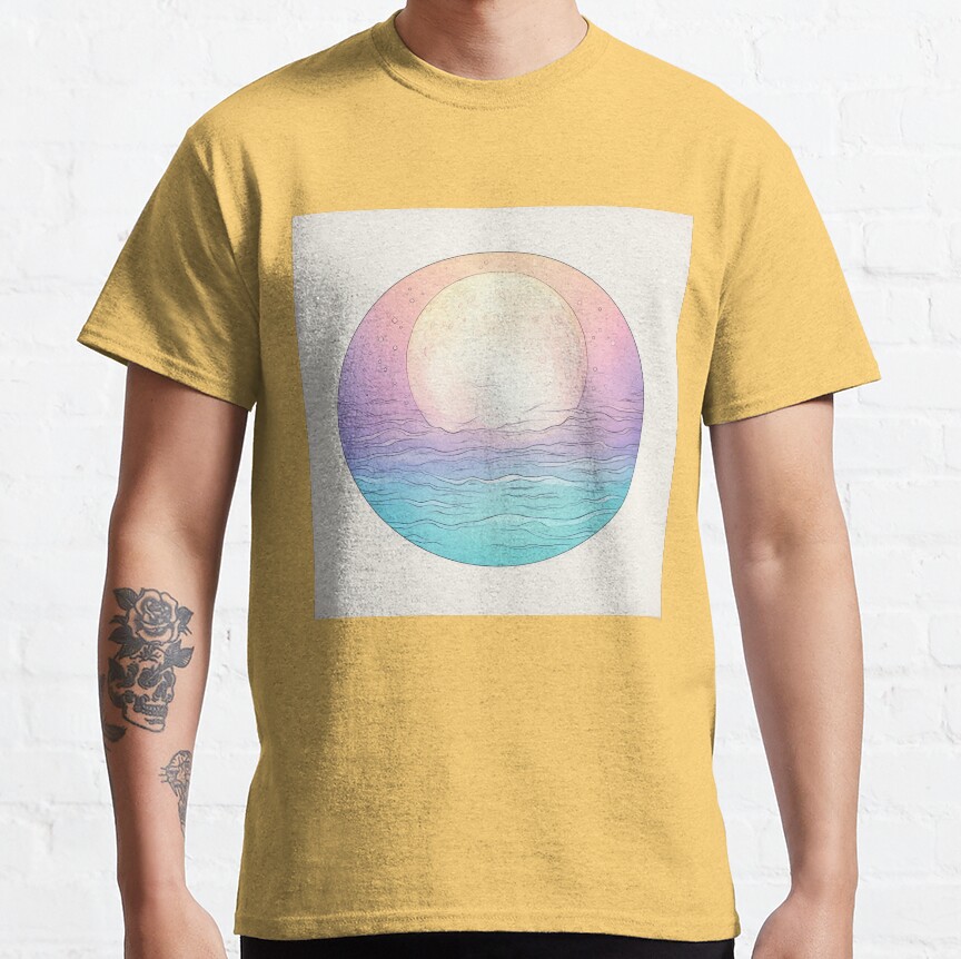 Moonrise Pastel Print T-Shirt - Image 2
