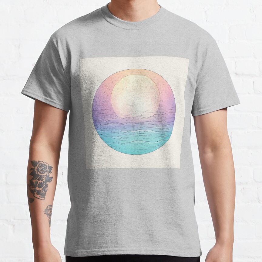 Moonrise Pastel Print T-Shirt - Image 3