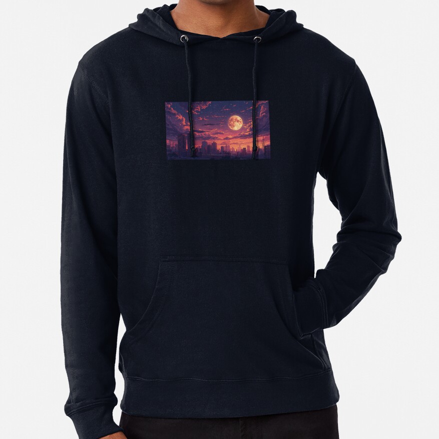 Moonrise Anime Twilight Skyline Hoodie