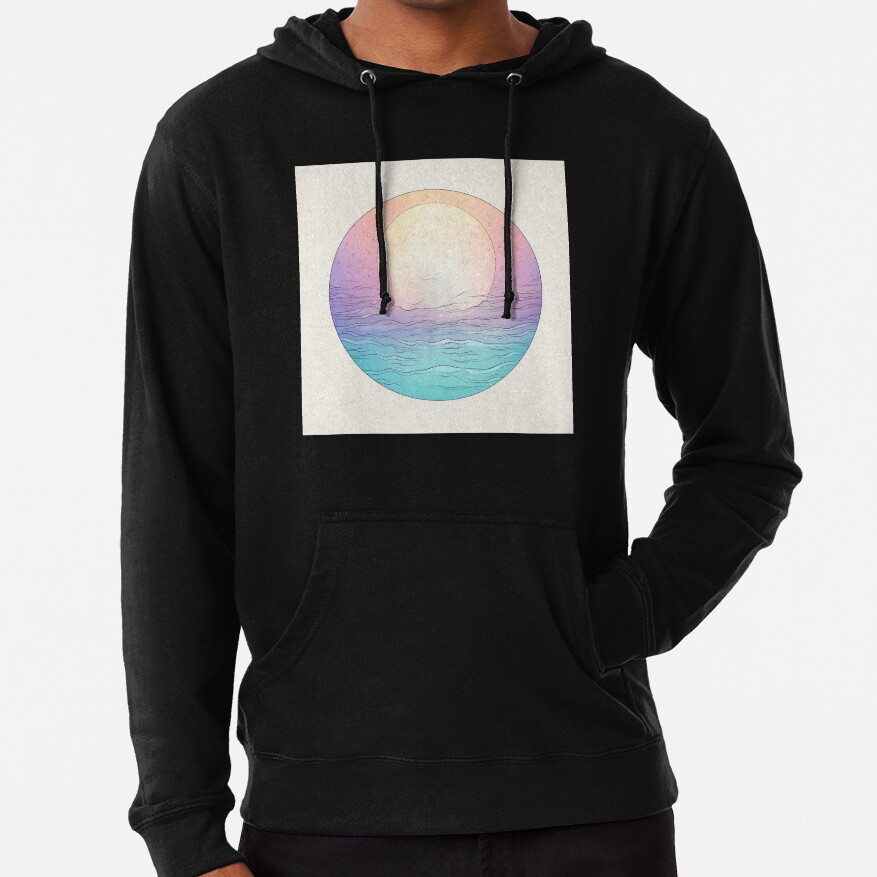 Moonrise Pastel Print Hoodie - Image 5