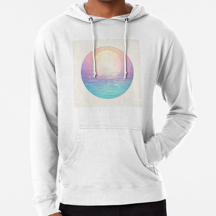 Moonrise Pastel Print Hoodie