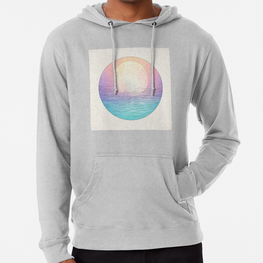 Moonrise Pastel Print Hoodie - Image 2