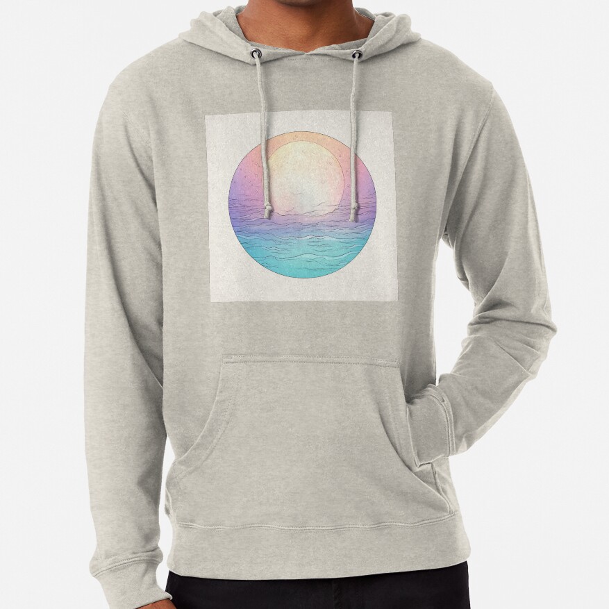 Moonrise Pastel Print Hoodie - Image 3