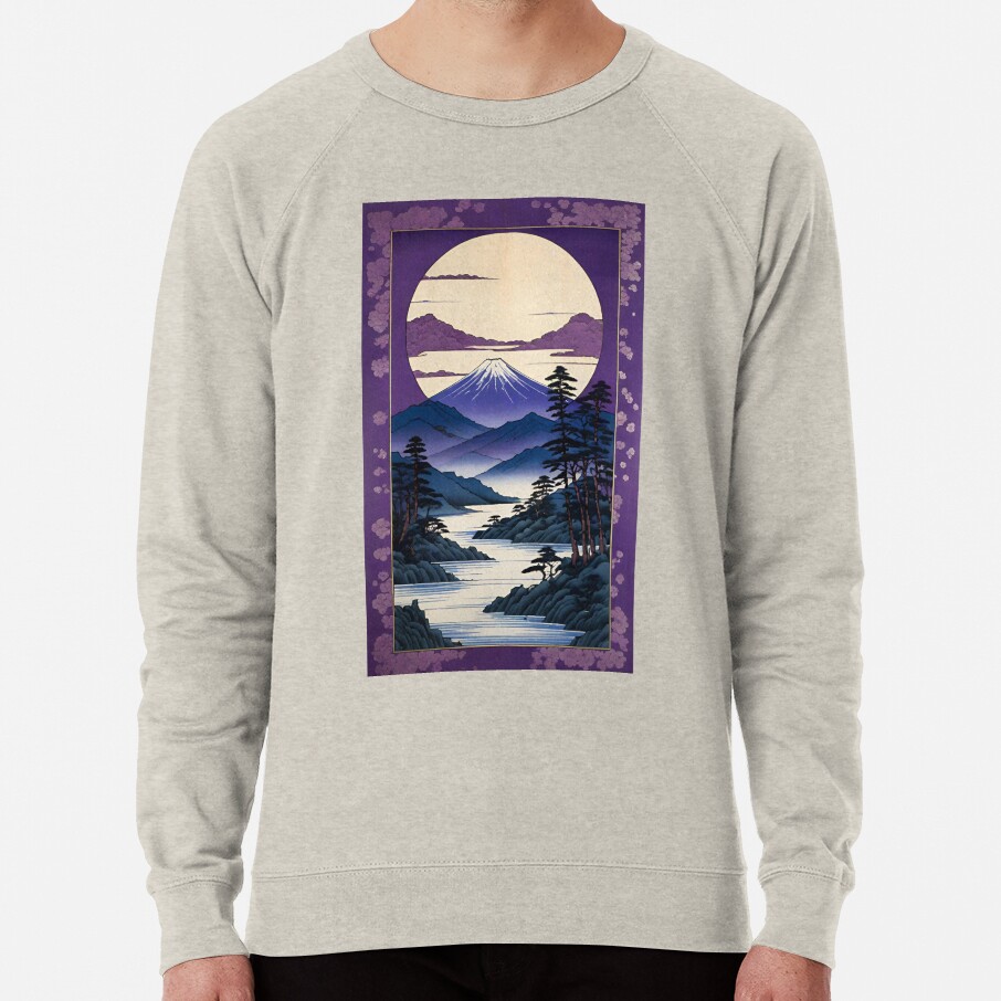 Purple Moonrise Sweatshirt