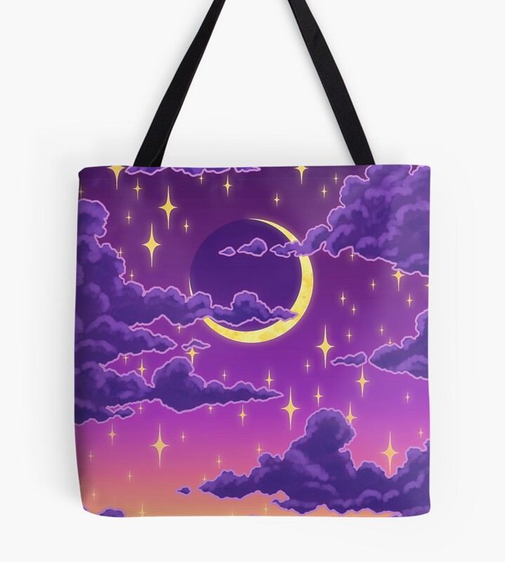Balmy Moonrise Tote Bag