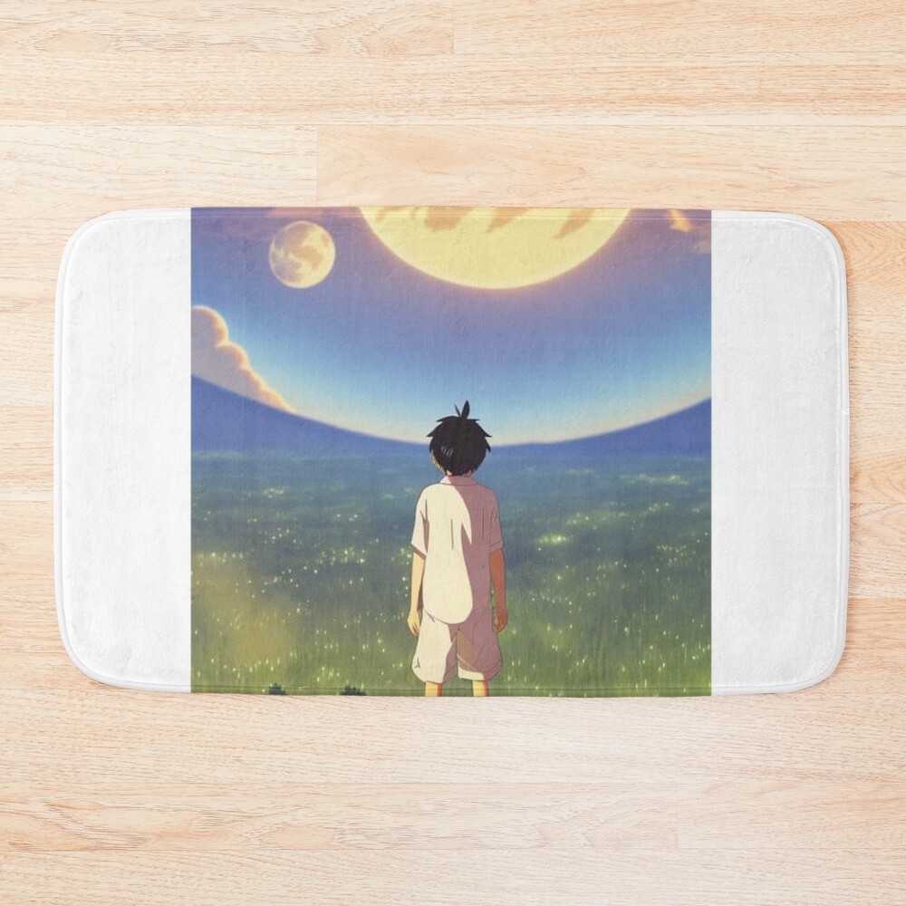Double Moonrise Bath Mat