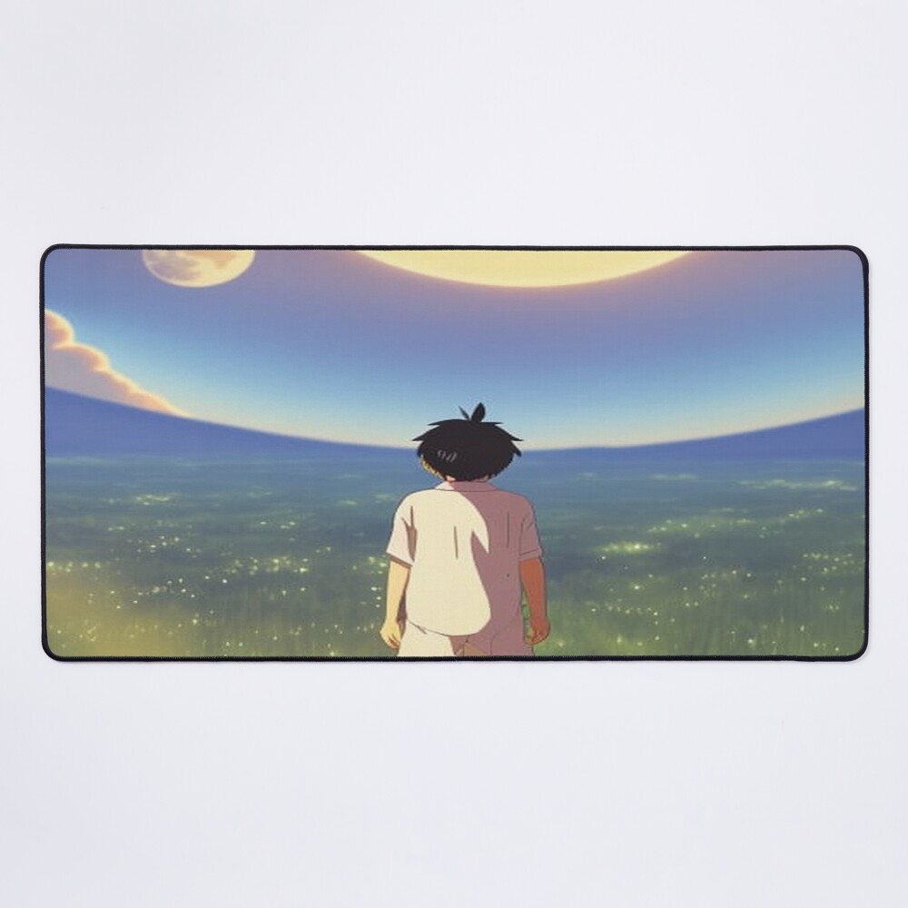 Double Moonrise Mouse Pad