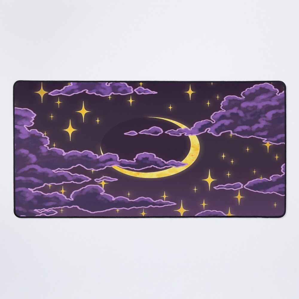 Moody Moonrise Mouse Pad